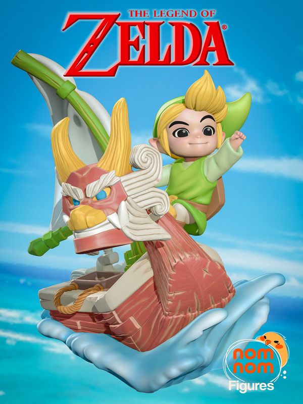 CHIBI WIND WALKER LINK - ZELDA.QueenFreak3D.Impresión3D